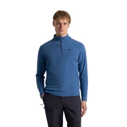 Mens 1/2 Zip Fleece Keynote In Harbour Blue