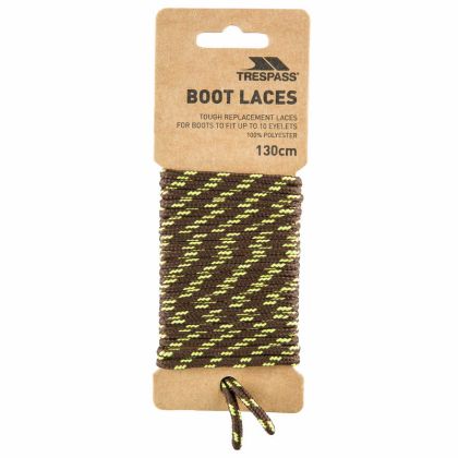 Trespass Walking Boot Laces 130cm in Brown