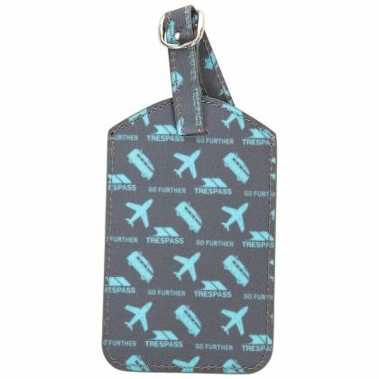 Luggage Tag with Security Flap in Assorted, Front view