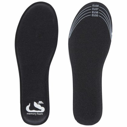 Memory Foam Insoles in Black, Packed view