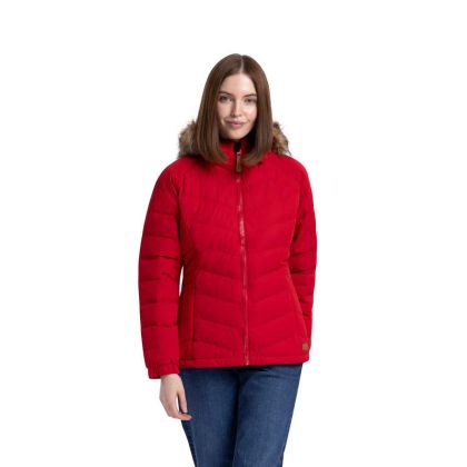Trespass Women's Padded Jacket Nadina in Red