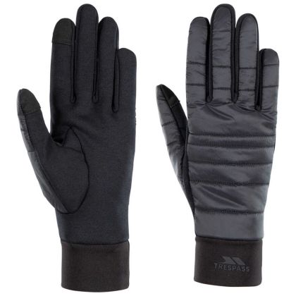 Trespass Adult Unisex Gloves Rumer in Black