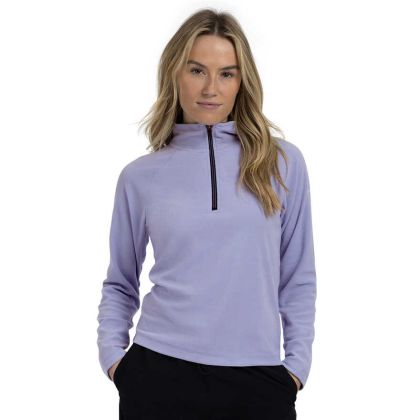 Womens 1/2 Zip Fleece Skylar In Cool Blue