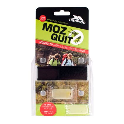 Trespass Mosquito Repellent Wristband in Black