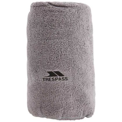 Trespass Quick Dry Microfiber Towel in Grey