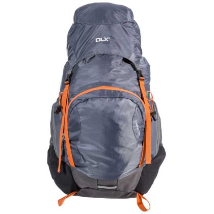 Twinpeak DLX 70L Rucksack in Grey, Front view