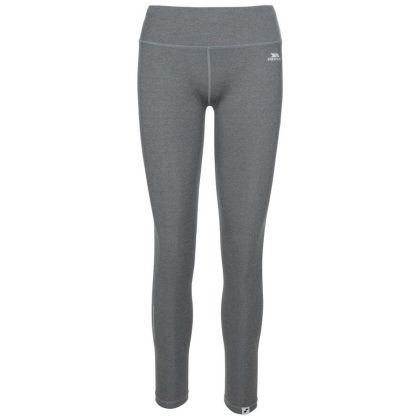 Trespass Womens Active Leggings Vivien Marl - DGM, Front view on mannequin