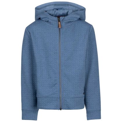Girls Hoodie Winnie in DENIM BLUE, Front view on mannequin